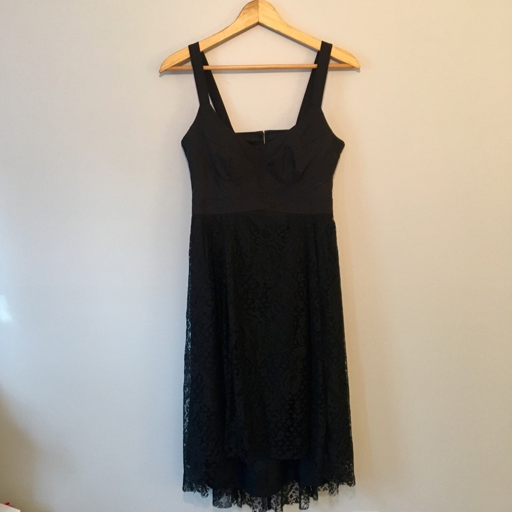 NWOT Black Lace Nanette Lepore Dress